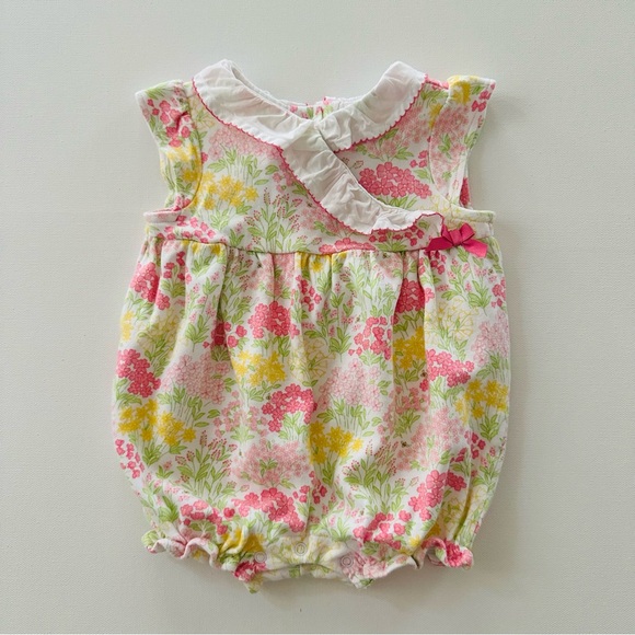 Janie and Jack Other - Janie and Jack 0-3 Months Baby Girl Floral Romper